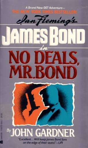 No Deals, Mr. Bond - With signature